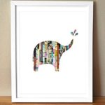 Elephant Magazine Strip Art Print