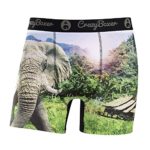 Crazy Boxer Elephant Boxer Briefs