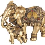 George S. Chen Imports SS-G-88043 Thai Elephant Buddha Buddhist Collectible Statue Figurine Decoration