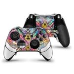 Flourished Sacred Elephant – Protective Vinyl DesignSkinz Decal Sticker Skin-Kit for the Microsoft Xbox ONE Elite Controller