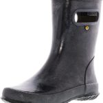 Bogs Kids’ Skipper Waterproof Rubber Boys and Girls Rain Boot