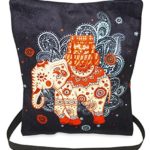 Elephant Print Shoulder Bag