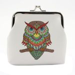 Womail Women Owl Mini Retro Leather Hasp Girl ID Credit Card Coin Holder Wallet