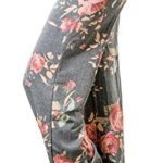 Artfish Women’s Loose Baggy Yoga Long Pants Floral Printed Trousers Flowy Beach Pants