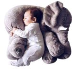 yuailiur 16 Inches Elephant Stuffed Animal Toy Plush Gifts Toy for Kids Gift Stuffed Elephant Plush Toy 16 inch/40cm (Grey)