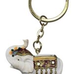 Good Luck Mini Elephant Key Chain, 3 Long