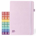 Simple Elephant Planner – Best Daily & Weekly Agenda to Achieve Your Goals & Live Happier – Gratitude Journal, Mindmap & Vision Board – Undated – Lasts 1 Year w/Bonus eBooks & Stickers (Lilac)