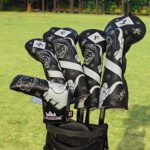Craftsman Golf Cute Elephant Shower Animal Golf #1 F UT Black Golf Driver Fairway Wood Hybrid Blade Head Covers