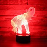 Hguangs Elephant Shape Lamp Desk Light Table Light