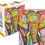 Aquarius Dean Russo Elephant 500 Piece Jigsaw Puzzle