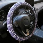 YR Universal Steering Wheel Covers, Cute Car Steering Wheel Cover for Women and Girls, Car Accessories for Women, Elephant