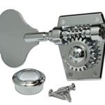 LukeSpiers Vintage Bass Tuner Machine Right Side Single with Elephant Ear Keys – Chrome