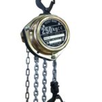 Elephant Lifting HM-25 Hoistman Ultra Small Hand Chain Hoist, 550 lbs Capacity, 10′ Lift Height, Made in Japan