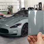 VVIVID+ Gloss Elephant Grey Nardo Gray Vinyl Car Wrap Film DIY Easy to Install No-Mess Decal (50ft x 5ft)