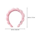 Beaupretty Drunk Elephant Drunk Elephant Drunk Elephant Spa Headband for Women Puffy Cloth Padded Headband Skincare Headbpiece for Washing Face Makeup Removal Drunk Elephant Bronzer Drops Retro Decor