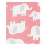 Carter’s Baby Girls’ 3-Piece Little Jacket Set (6 Months, Pink/Heather/Elephant)