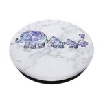 3 Kiddos Mama Elephant – 3 kids – Elephant Mom Phone Grip – PopSockets PopGrip: Swappable Grip for Phones & Tablets
