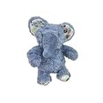 Pet Lou Elephant Plush Squeker Dog Toy, 9-inch Height