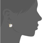 kate spade new york Kate Spade Earrings Small Square Clear Leverback Earrings