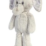 Aurora® Adorable Cuddlers™ Elvin Elephant™ Baby Stuffed Animal – Security and Sleep Aid – Comforting Companion – Gray 14 Inches