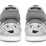 ikiki Squeaky Shoes for Toddlers/Little Kids (Mo Willems Elephant, Gray, Size 13)