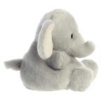 Aurora® Adorable Palm Pals™ Stomps Elephant™ Stuffed Animal – Pocket-Sized Play – Collectable Fun – Gray 5 Inches