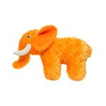 MIGHTY- Safari Elephant – Squeaker-Multiple Layers. Made Durable, Strong & Tough. Interactive Play Dog Toy (Tug, Toss & Fetch). Machine Washable & Floats